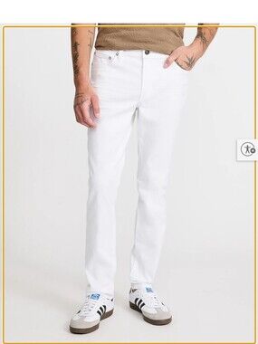 NWT Express White Skinny Hyper Stretch Jeans ■ Size 31 x 30